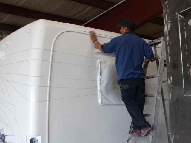 RV roof repair Gazelle