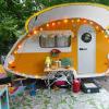 Vintage trailer remodeling