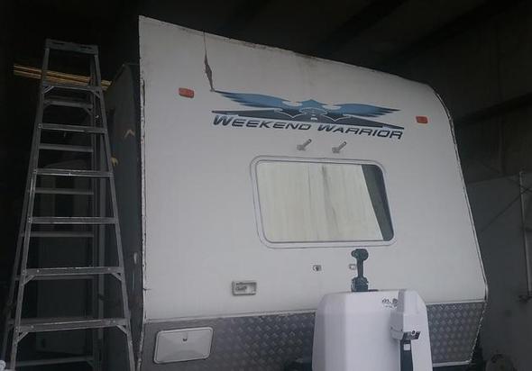 RV roof repair  Cambria